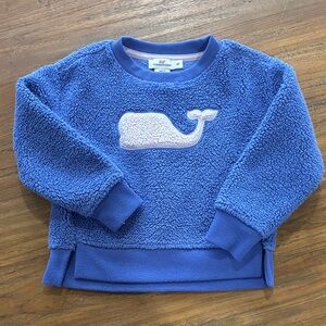 Girls Vineyard Vine Fuzzy Fleece Pullover